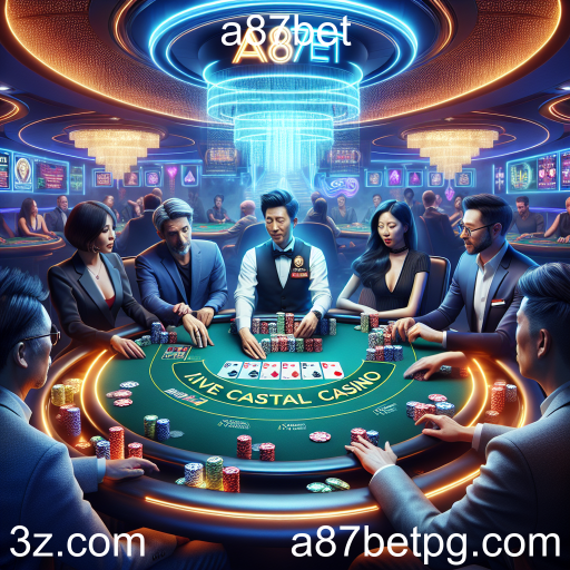 Experiência Imersiva em Jogos 'Ao Vivo' no a87bet